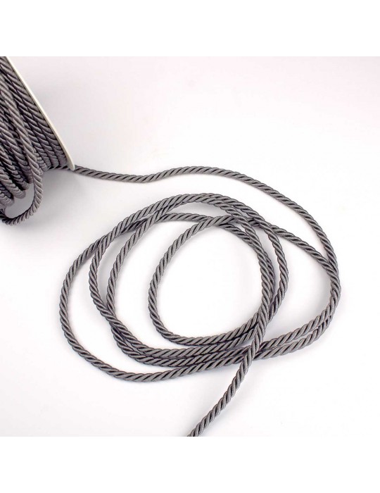 Cordelière 4 mm grise
