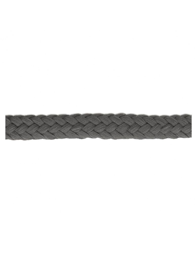 Cordon tressé 11 mm gris Cordon tressé 11 mm gris