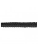 Cordon tressé 11 mm noir Cordon tressé 11 mm noir