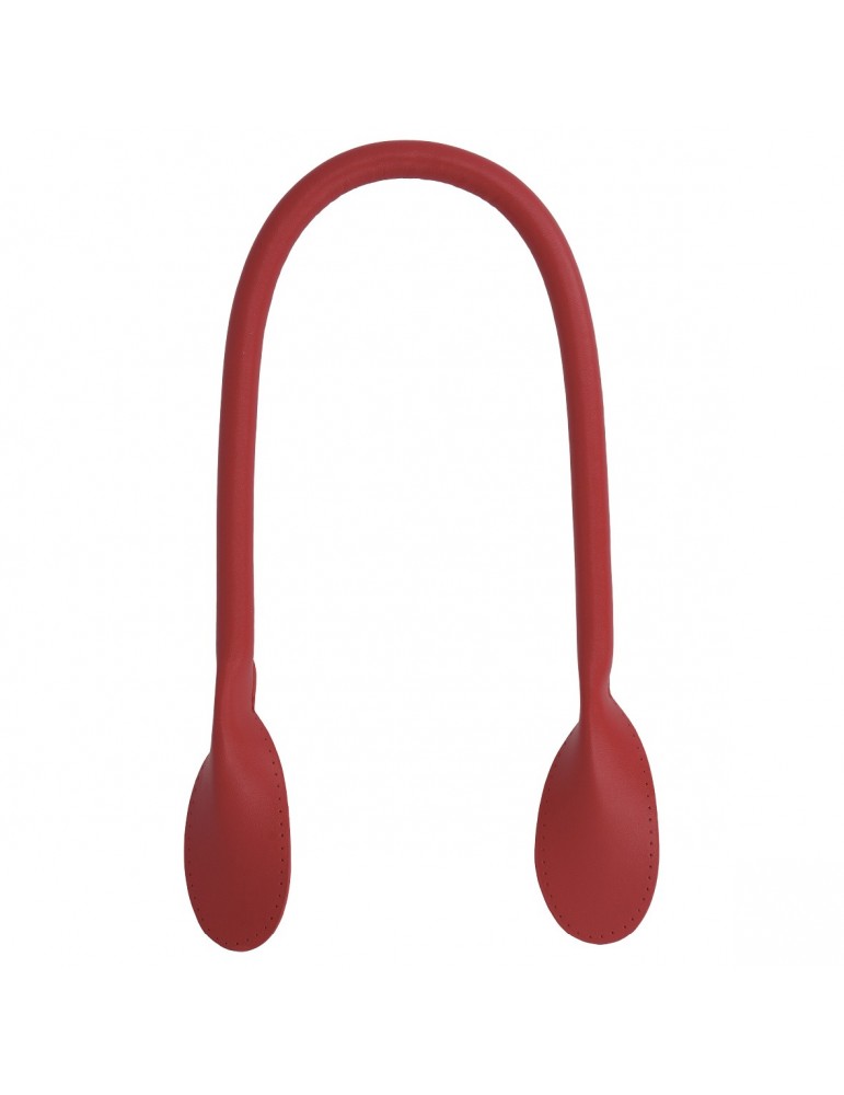 Deux anses de sac 60 cm rouge
