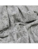 Tissu dentelle gris Tissu dentelle gris