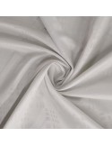 Tissu jacquard uni antitaches pour nappage blanc Tissu jacquard uni antitaches pour nappage blanc
