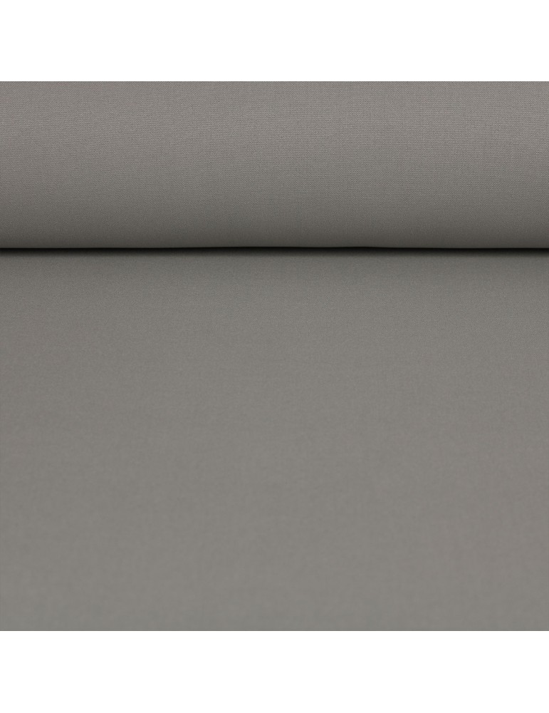 Tissu polyester souple uni gris Tissu polyester souple uni gris