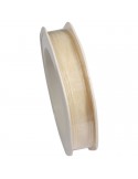 Ruban voile 15 mm beige Ruban voile 15 mm beige