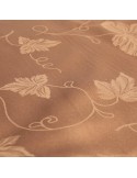 Coupon ameublement antitaches 160 cm de large marron