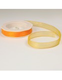 Ruban voile 15 mm jaune Ruban voile 15 mm jaune