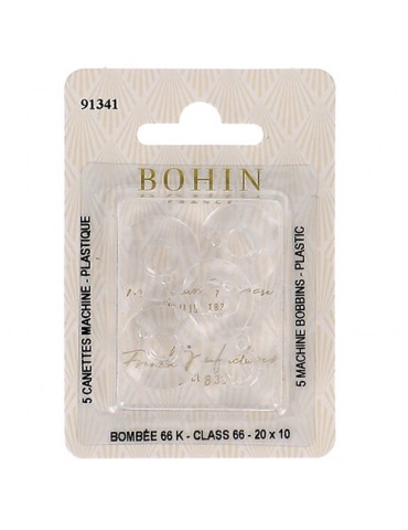 Blister de 5 canettes bombées plastique