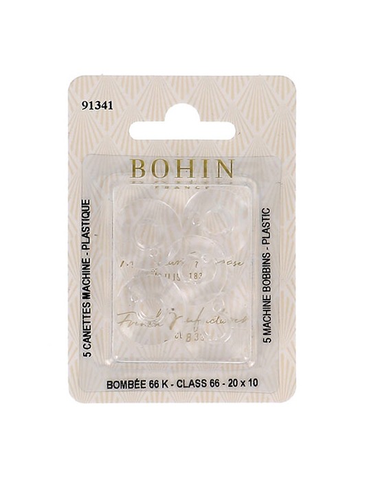 Blister de 5 canettes bombées plastique