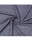Tissu néoprène dentelle gris Tissu néoprène dentelle gris