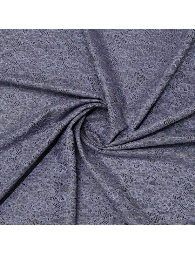 Tissu néoprène dentelle gris Tissu néoprène dentelle gris