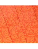 Tissu bazin riche coton orange