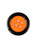 Bouton clown 2 éléments noir/orange Bouton clown 2 éléments noir/orange