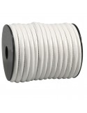 Cordon vinyle 8 mm blanc Cordon vinyle 8 mm blanc