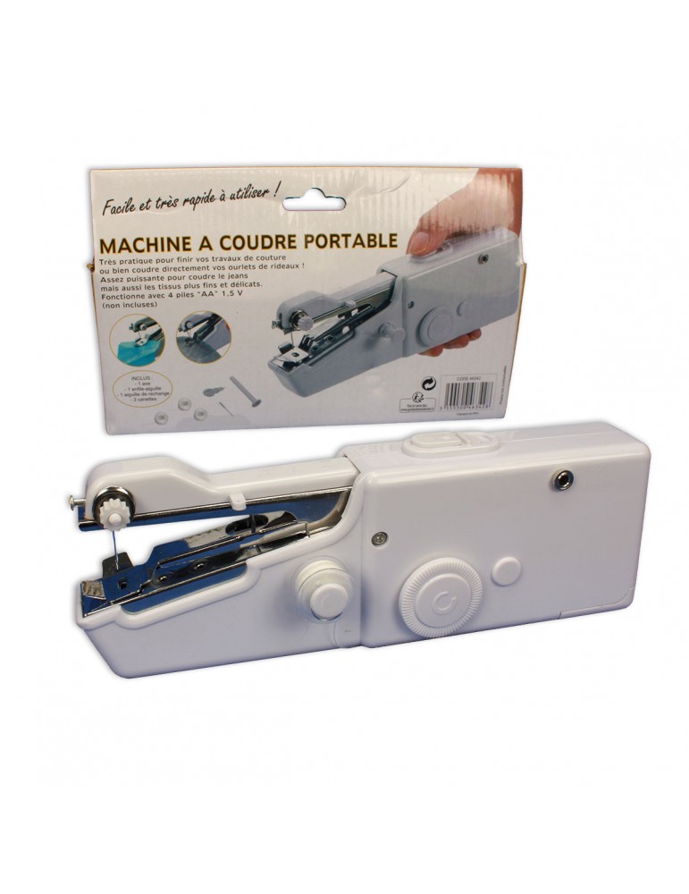 Machine à coudre portable blanc Machine à coudre portable blanc