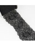 Dentelle élastique noir Dentelle élastique noir