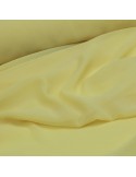 Tissu crêpe jaune 100 % polyester Tissu crêpe jaune 100 % polyester