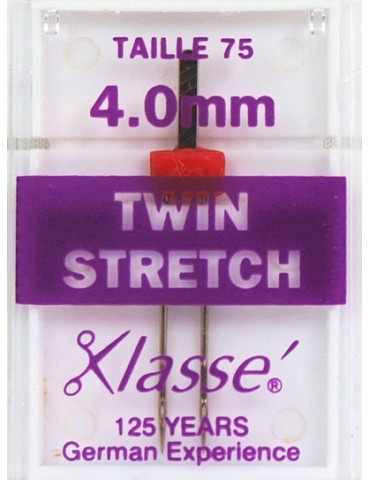 Aiguilles machine double stretch 75  4 mm