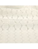 Tissu dentelle rond blanc Tissu dentelle rond blanc