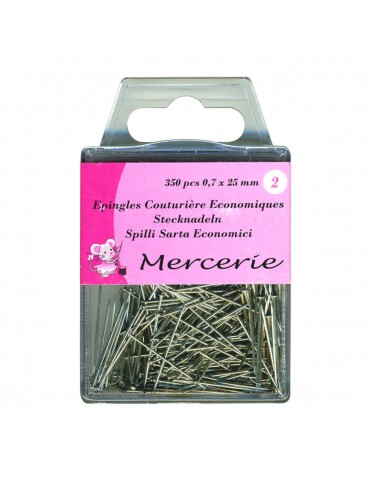 Epingles couturière 0,7 x 25 mm