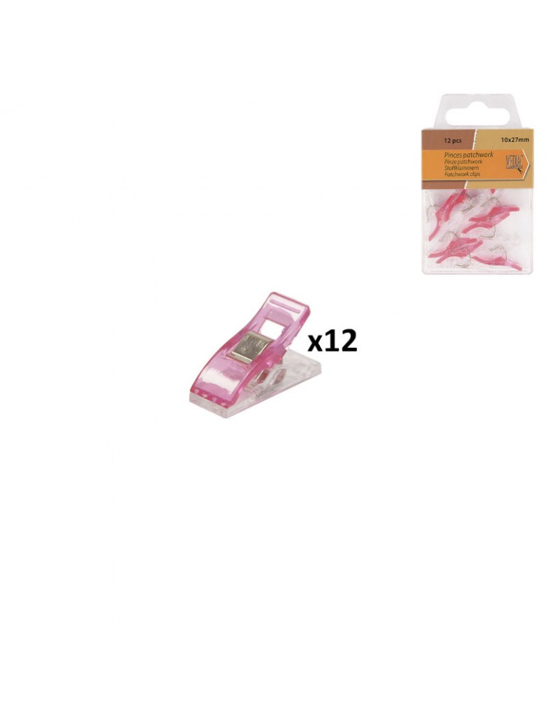 Pinces patchwork 12 pièces Pinces patchwork 12 pièces
