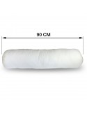 Traversin confortable et protecteur 90 cm blanc Traversin confortable et protecteur 90 cm blanc