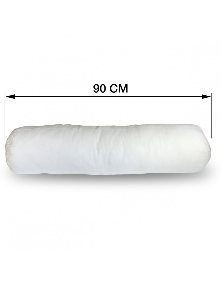 Traversin confortable et protecteur 90 cm blanc Traversin confortable et protecteur 90 cm blanc