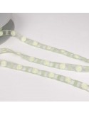 Galon perles pailletés vert