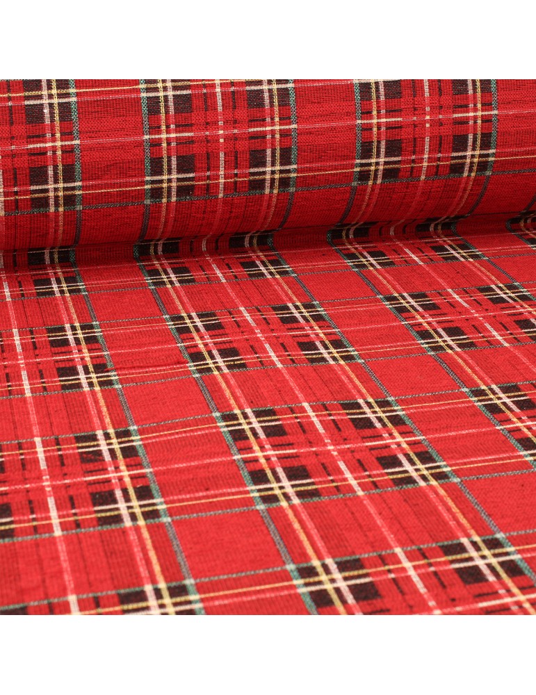 Tissu jacquard rouge Tissu jacquard rouge