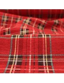Tissu jacquard rouge Tissu jacquard rouge