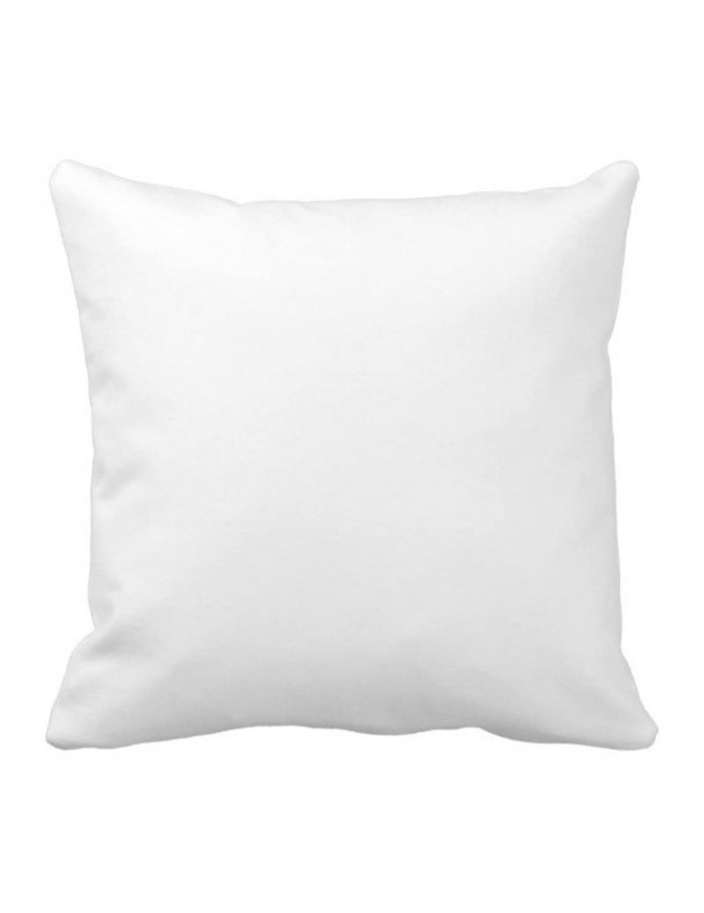 Oreiller coton confortable et protecteur 60 x 60 cm blanc Oreiller coton confortable et protecteur 60 x 60 cm blanc