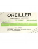 Oreiller coton confortable et protecteur 45 x 70 cm blanc Oreiller coton confortable et protecteur 45 x 70 cm blanc