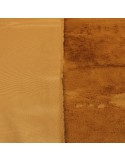 Fourrure synthétique polyester marron Fourrure synthétique polyester marron