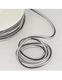 Cordon carré 4 mm blanc Cordon carré 4 mm blanc