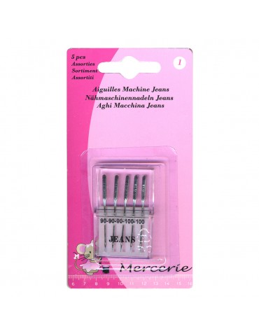 Aiguilles machine spéciales jean