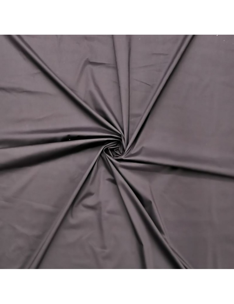 Tissu cretonne élasthanne marron Tissu cretonne élasthanne marron