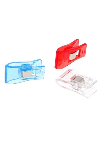 Lot de 12 pinces magiques 32 x 18 mm