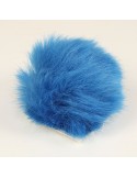 Pompon 7 cm bleu Pompon 7 cm bleu