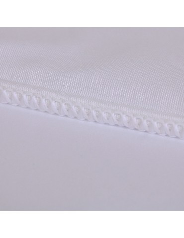 Voilage hauteur 300 cm avec plombage blanc