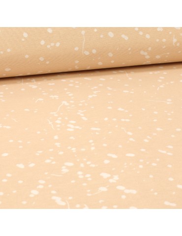 Tissu coton/polyester grande largeur rose