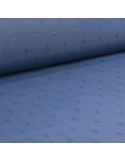 Tissu jacquard antitaches bleu Tissu jacquard antitaches bleu