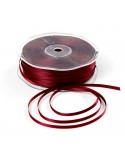 Ruban satin double face 3mm rouge Ruban satin double face 3mm rouge
