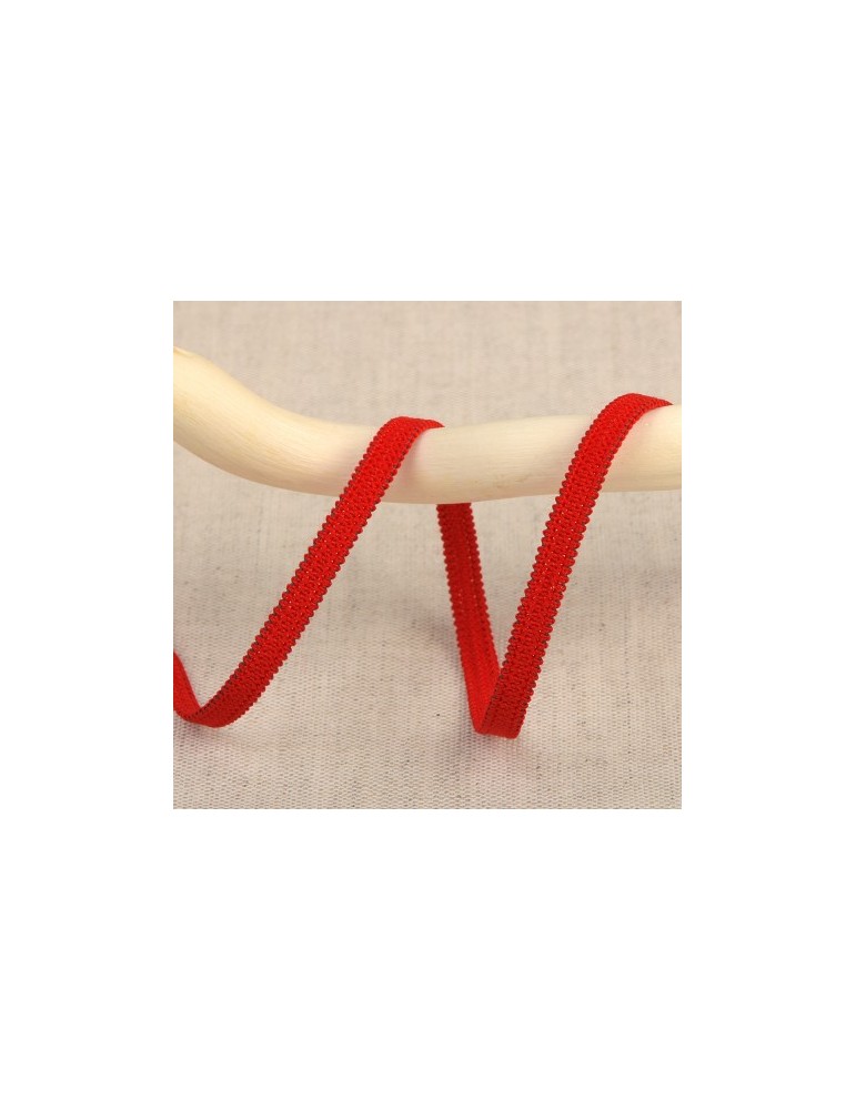 Ruban élastique 5 mm rouge Ruban élastique 5 mm rouge