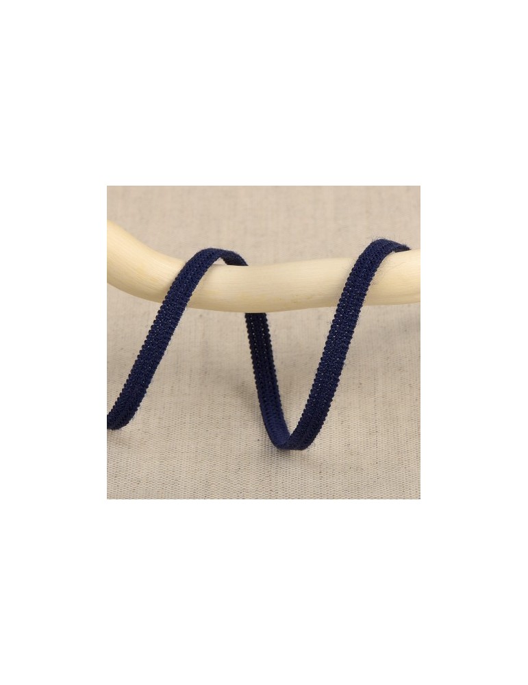 Ruban élastique 5 mm bleu