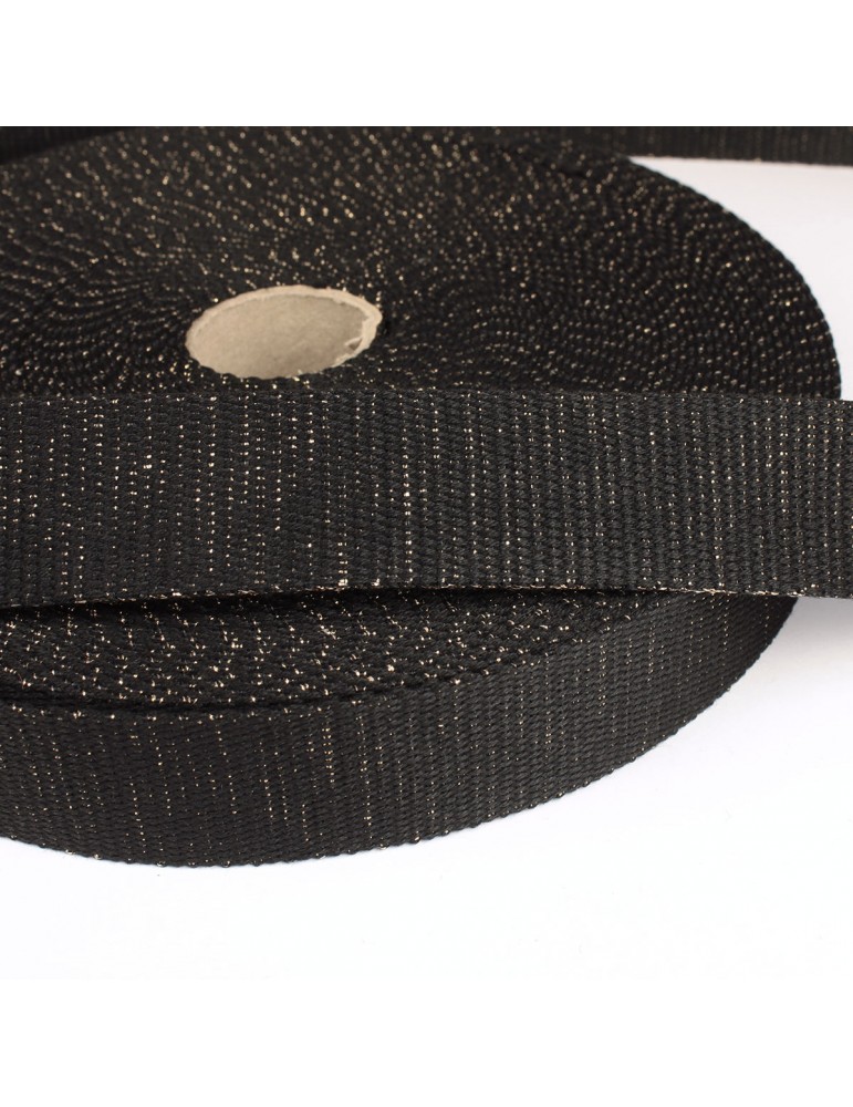 Sangle métal 30 mm noir Sangle métal 30 mm noir