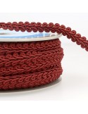 Galon épi de blé 12 mm  rouge