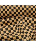 Lainage à carreaux noirs et beiges Lainage à carreaux noirs et beiges