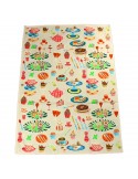 Torchon de cuisine coton 50 x 70 cm multicolore Torchon de cuisine coton 50 x 70 cm multicolore