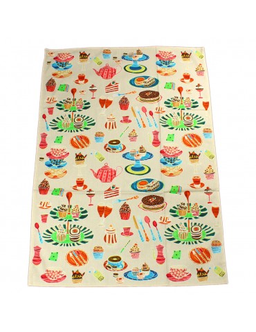 Torchon de cuisine coton 50 x 70 cm multicolore