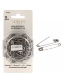 Épingles de sûreté nickel n°3 75 pcs Épingles de sûreté nickel n°3 75 pcs