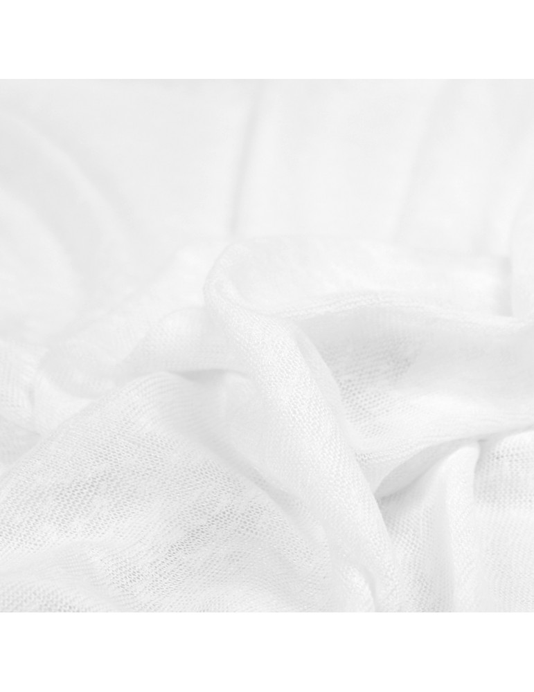 Coupon habillement polyester 3 mètres blanc Coupon habillement polyester 3 mètres blanc